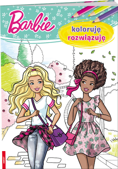 Barbie Koloruję rozwiązuję 2018 Książki • Naukowa.pl