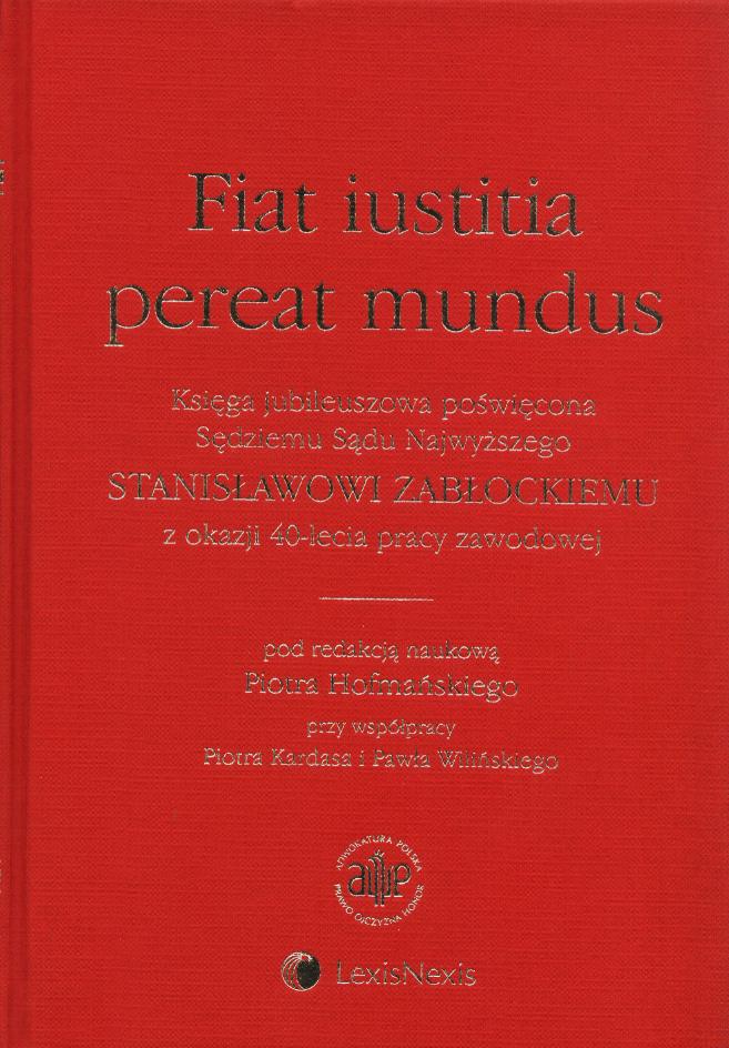 Fiat justitia pereat mundus