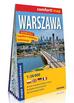 praca zbiorowa - Comfort! map Warszawa 1:26 000 mapa kieszonkowa