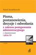 Drembkowski Paweł - Pisma, postanowienia, decyzje i odwołania z zakresu postępowania administracyjnego z objaśnieniami i płytą CD