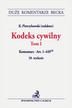 red.Pietrzykowski Krzysztof - Kodeks cywilny. Tom I. Komentarz do art. 1–449(10)