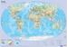 Opracowanie zbiorowe - Plansza edukacyjna - Mapa świata 1:60 000 000
