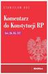 Hoc Stanisław - Komentarz do Konstytucji RP Art. 26, 85, 117 
