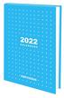 Kalendarz książkowy 2022 Narcissus A5 tygodniowy niebieski 