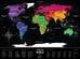 Mapa zdrapka - Travel Map Black World