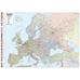 Mapa ścienna Europy. Polityczno-drogowa 1:4 300000