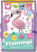 Opracowanie zbiorowe - Flamingi. Kolorujemy i naklejamy