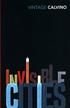 Calvino Italo - Invisible Cities 