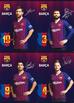 Zeszyt A5 w kratkę 32 kartki FC Barcelona 7 10 sztuk mix 