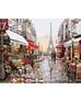 Malowanie po numerach - Paryż po deszczu 40x50cm