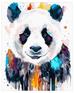 Malowanie po numerach - Słodka panda 40x50cm