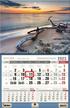 Kalendarz 2023 Trójdzielny jednodzielny Morze