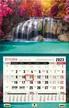 Kalendarz ścienny jednodzielny 3 XL Wodospad 