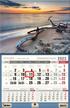 Kalendarz 2023 ścienny Jednodzielny Morze 