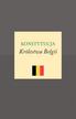 Konstytucja Królestwa Belgii