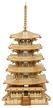 ROBOTIME Drewniane Puzzle 3D Pagoda. TGN02 