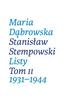 Dąbrowska Maria, Stempowski Stanisław - Listy. Tom II. 1931-1944 