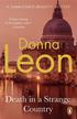 Leon Donna - Death in a Strange Country 