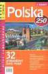 Polska 1:250 000 32 przejazdowe plany miast Atlas samochodowy 