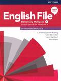 praca zbiorowa - English File 4E Elementary Multipack A + online