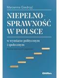Marzenna Giedrojć - Niepełnosprawność w Polsce w wymiarze politycznym i społecznym. Analiza wybranych zagadnień