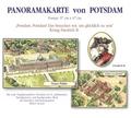 Potsdam Panorama Mapa pamiątkowa 