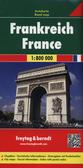 Mapa samochodowa - Francja 1:800 000