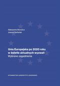 Aleksandra Borowicz, Joanna Stefaniak - Unia Europejska po 2020 roku..