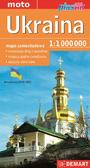 praca zbiorowa - Mapa samochodowa Ukraina 1:1 000 000