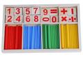 Drewniany zestaw edukacyjny do nauki matematyki