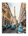 Malowanie po numerach - Turystyczny Paryż 40x50cm