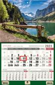 Kalendarz 2023 ścienny jednodzielny Alpy 