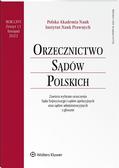 praca zbiorowa - Orzecznictwo Sądów Polskich 11/2022