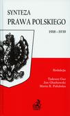 Synteza prawa polskiego 1918-1939 