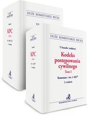 red.Szanciło Tomasz - Kodeks postępowania cywilnego. Tom I-II. Komentarz do art. 1-1217