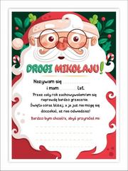 List do świętego Mikołaja A4 - Mikołaj 5
