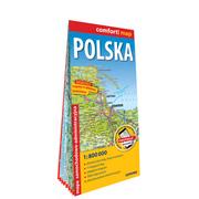Polska laminowana mapa samochodowo-admin
