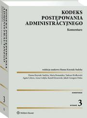 red.Knysiak-Sudyka Hanna - Kodeks postępowania administracyjnego. Komentarz