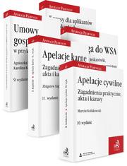 Aplikacje prawnicze: Apelacje cywilne i karne, Umowy gospodarcze, Skarga do WSA, Kazusy dla aplikantów. Pakiet 5 opracowań
