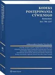 Kodeks postępowania cywilnego Komentarz Art. 730-1217 